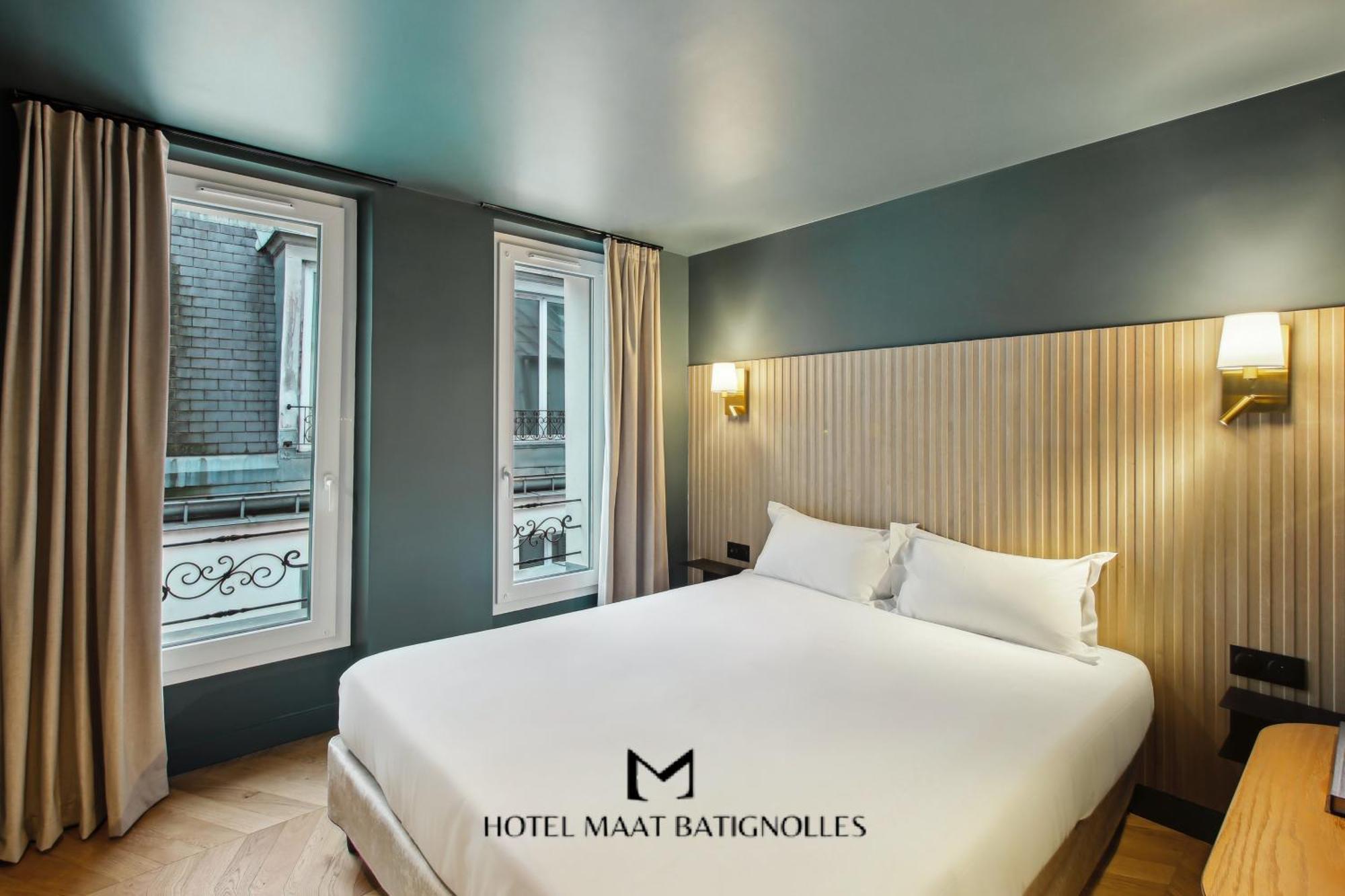 Hotel Maat Batignolles Paris Exterior foto