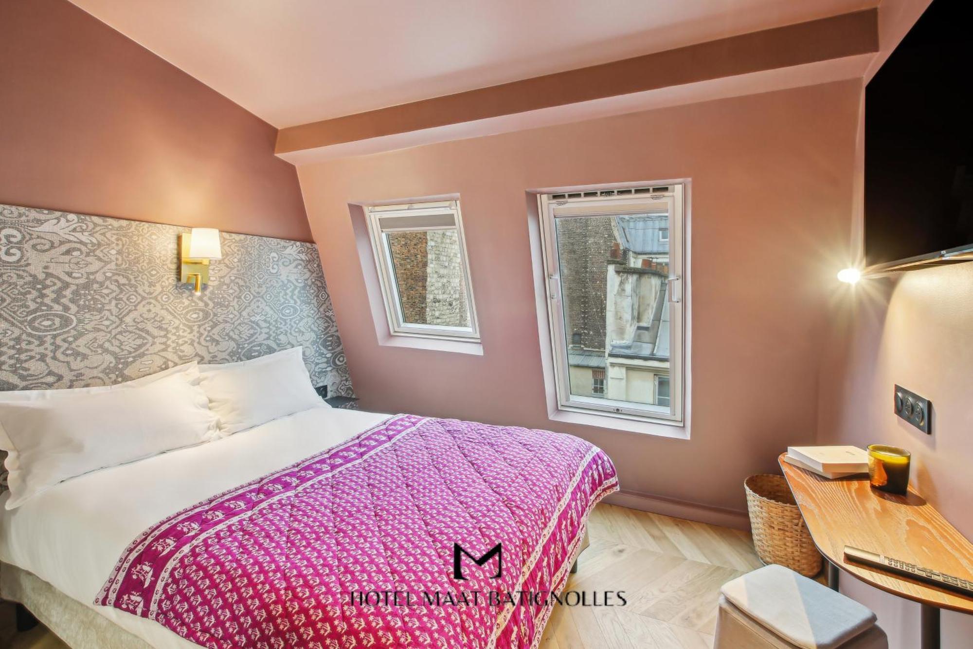 Hotel Maat Batignolles Paris Exterior foto